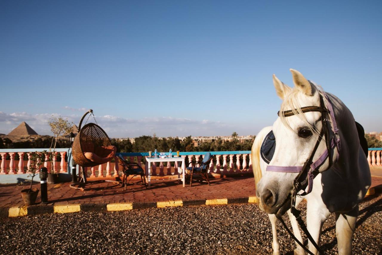 Heru Pyramids View Hotel Cairo Exterior foto